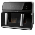 EK4548 Dual Air Fryer – Double Drawer, 2 XL Non-Stick Cooking Trays, Sync & Match Cook Function, Independent Cooking, 8.2L, Sensor Touch Display, 12 Presets, Oil Free,… - Image 10