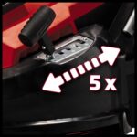 Electric Lawn Mower, 1600W, 37cm Cutting Width, 38L Large Capacity Grass Box, 5 Cutting Heights (20-60mm), Powerful Corded Lawnmower for Small to Medium Gardens Up to… - Image 3