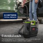 C5 Pet, Portable Carpet Cleaner, Remove Spills, Spots & Stains, For Carpets, Car Seats, Powerful Suction, Two-Tank Technology, Corded, 3928E, Black,cha Cha Lime - Image 9