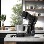 Vospeed Stand Mixer 8L Cake Mixer Electric Kitchen Food Mixer with Stainless Steel Bowl, Beater, Dough Hook, Whisk for Baking, Dishwasher Safe (Black) - Image 8
