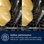 AEG FSS64907Z Fully integrated Dishwasher with AirDry Technology, ‎6000 Series, MaxiFlex Drawer, SatelliteClean, 14 Place Settings, QuickSelect Touchscreen, 550x596x818 mm - Image 2