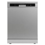Freestanding Dishwasher, Class D, 14 Place Settings, 6 Wash Programs, 24-Hour Delay Start, Auto Door Open, 1 x Height Adjustable Basket and Mini Cutlery Tray,…