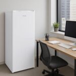 Upright Larder Fridge – Medium Size Freestanding Fridge, 54.5cm Width, 242 Litre Capacity, Reversible Door, White, Suitable For Apartments & Families – RF01SDF242W01 - Image 6