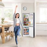 RCB169BL2UK(E) 174 Litre Freestanding Fridge Freezer, Low Frost, Adjustable thermostat, Energy Saving LED lights, Reversible Door Hinge, Low Noise- Black - Image 8