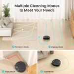 Lefant M210P Robot Vacuum Cleaner, Featured Carpet Cleaner Small Robot 7.8cm Thin 28cm DIA, Robotic Vacuum Alexa Voice Control Self-Charging Ideal for Pet Hair Hard Floor and… - Image 4