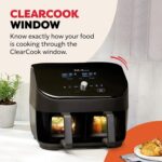 Instant Pot – Vortex Plus Dual Black Air Fryer – Large 7.6L, Family Size – Twin, Double 3.7L Baskets, Clear Window, Food Dehydrator, Grill, Bake, Roast, Reheat, Non-Stick, Easy… - Image 3
