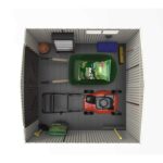 Lifetime 60190 7 x 7ft Heavy Duty Plastic Shed, Beige - Image 7