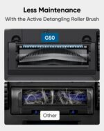 G50 Robot Vacuum Cleaner with 4,000 Pa Strong Suction, Pro-Detangle Comb, Roller Brush, Automatic Charging, Quiet, Work with Alexa, BoostIQ, Ideal for Pet Hair, Hard… - Image 5