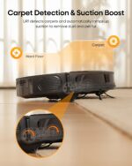 UR1 Robot Vacuum Cleaner with Mop, Robotic Vacuum with 5000Pa Super Suction, 180min, Ultra Slim with Auto Carpet Boost, APP Remote Voice Control, Ideal for Carpets Hard Floors… - Image 9