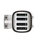TSF03BLUK 4 Slice Toaster, Extra Wide Slots, 3 pre set programmes, Black - Image 5
