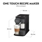 De’Longhi Lattissima One Evo Automatic Coffee Maker, Single-Serve Capsule Coffee Machine, Automatic frothed milk, Cappuccino and Latte, EN510.B, 1450W, Black - Image 3