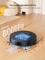 Robot Vacuum Cleaner with Mop, 8000Pa Ultra Strong Suction, G20 PRO Robotic Vacuums with Auto Carpet Boost, Alexa/WiFi/APP, Super Thin Robot Hoover, Ideal for Pet Hair… - Image 2