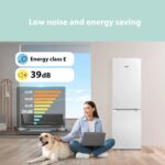 RCB169WH2(E) 70/30 Freestanding Fridge Freezer, 150 cm Height, 174 L Capacity with 59L 4-Star Freezer, Low Frost, Adjustable Thermostat, LED Light, Low Noise, White - Image 7