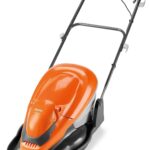 Flymo EasiGlide 360 Hover Collect Lawn Mower – 2000W Motor, 36cm Cutting Width, 26 Litre Grass Box, Folds Flat, 10m Cable Length, Orange and Grey