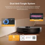 roborock Qrevo Series Robot Vacuum Cleaner with Mop, 10,000Pa Suction, Upgraded from Qrevo S, Dual Anti-Tangle Brushes, Smart Obstacle Avoidance, Auto Mop Washing&Drying,… - Image 3