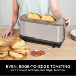 3-in-1 Toaster, Grill and Panini Press with Flip Design, 7 Cooking Functions, 7 Toast Shades, Includes Panini Press, Bake Tray and Crumb Tray, Stone Gold ST202UKSTGD - Image 3