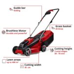 Power X-Change 18/30 Cordless Lawnmower with Battery and Charger – 18V, Brushless Motor, 30cm Cutting Width, 25L Grass Box, 3 Cutting Heights – GE-CM 18/30 Li Battery… - Image 3