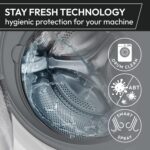 Pro Wash Series 3 Washer Dryer, 8kg Wash, 5kg Dry, A-10 percent Wash Energy Class, 16 Programmes, XL Soft Drum, WIFI Connected, Graphite-Black Door, 48x60x85 cm -HBWR… - Image 9