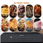 22L Dual Zone Air Fryer Oven With Rotisserie,Large Double Air fryers Mini Ovens Digital 2400W 10 in 1 Airfryer Countertop Convection Oven electric and… - Image 8