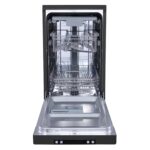 HS523E15BUK Slimline 10 Places Free Standing Dishwasher Black with 30 Minutes Quick Wash [Energy Class E] - Image 3