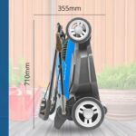 15” / 38cm 1600w Electric Lawnmower with Rear Roller with Mulching Feature 40 Litre Collection Bag and 5 Cutting Heights with 10m Power Cable - Image 10