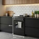 Cooker – Electric Cooker, 4 Hotplates, 62L Electric Oven, Smart Cooking Controls & Programs, 60cm Width, Freestanding Design, Matte Black, Perfect For Family Homes – C01FS60E17 - Image 4