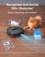 X10 Pro Omni Robot Vacuum Cleaner With Mop, Incredible Suction, Dual Mops with 12 mm Auto-Lift and Carpet Detection, AI Obstacle Avoidance, Auto Mop Washing&Drying,… - Image 7