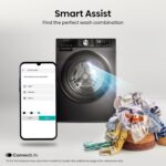 3S Series WD3S8043BB3 Wifi Connected 8Kg and 5Kg Washer Dryer with 1400 rpm – Black – A-D Rated - Image 6