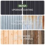 Aoxun 2.5×1.5ft Vertical Shed Outdoor Storage Cabinet Outdoor & Indoor Use Metal Vertical Shed with 3 Layer Outdoor Waterproof Tall Cabinet 2 Adjustable Shelves for Garage,… - Image 6