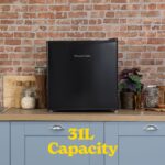 Mini Freezer 31 Litre Capacity Black - Image 3
