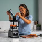 3-in-1 Food Processor & Blender with 5 Automatic Programs: Blend, Max Blend, Chop, Mix, Puree, 1.8L Bowl, 2.1L Jug, 700ml Cup, 1200W, Dishwasher Safe Parts, Auto-iQ, Black… - Image 8
