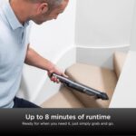 Shark WandVac 1.0 Cordless Handheld Vacuum Cleaner, Small & Lightweight, Powerful Suction Handheld Vacuum with Duster/Crevice and Multi-Surface Tools, Charging Base, Grey, WV200UK - Image 9