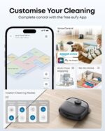 New 2026 Robot Vacuum Cleaner With Mop,C28 Omni,HydroJet Self-Cleaning Roller Mop,Upgraded from X10 Pro,15,000Pa Suction,All-in-1 Station,Tangle-Free,Auto Mop… - Image 9
