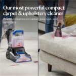 PowerWash Compact Pet, Compact Carpet Cleaner for Pet Stains & Odours, Portable Carpet Stain Remover, Detachable hose & tools, Multisurface Upholstery Cleaner, 600W,… - Image 3