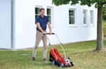 Power X-Change 18/33 Cordless Lawnmower With Battery and Charger – 18V, Brushless Motor, 33cm Cutting Width, 30L Grass Box, 5 Cutting Heights – GE-CM 18/33 Li Battery… - Image 4