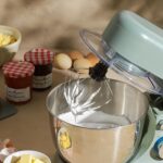 EK5234PTEAL Go Bake Stand Mixer- Large Electric Whisk with 4L Stainless Steel Bowl, 8 Speeds and Pulse Function, Mixing Beater, Dough Hook, and Whisk Attachments,… - Image 8