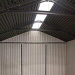 Lifetime 60190 7 x 7ft Heavy Duty Plastic Shed, Beige - Image 6