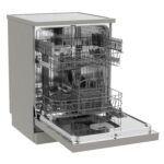 HS622E90XUK Freestanding Standard Dishwasher 85cm High- Stainless Steel – E Rated, Silver, 24 x 23 x 33 inches (L x W x H) [Energy Class E] - Image 3