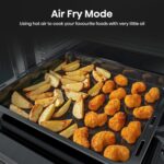 HDCEC5C10B Freestanding Ceramic Electric Cooker with Double Oven 69/43 Litres – Black, A Rated Double Oven [Energy Class A] - Image 7