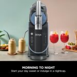 SLUSHi Frozen Drinks Maker, Create Slush, Frozen Cocktails, Frappé, Milkshakes & Frozen Juice, No Ice or Preperation Needed, WhisperChill Technology, 1.9l Capacity, Blue &… - Image 7