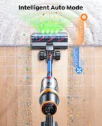Cleaner, 600W 50KPA Stick Vacuum with Touch Screen, Up to 65 Mins Runtime, Powerful Vacuum with Rechargeable Wall Mount, Lightweight Vacuums for Hardwood Floor… - Image 5