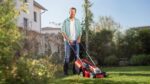 Power X-Change 18/30 Cordless Lawnmower with Battery and Charger – 18V, Brushless Motor, 30cm Cutting Width, 25L Grass Box, 3 Cutting Heights – GE-CM 18/30 Li Battery… - Image 4