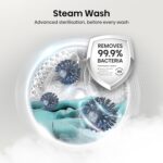 3S Series WD3S8043BB3 Wifi Connected 8Kg and 5Kg Washer Dryer with 1400 rpm – Black – A-D Rated - Image 9