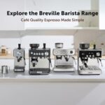 Breville Barista Max Espresso Machine | Latte & Cappuccino Coffee Maker with Integrated Bean Grinder & Steam Wand | 2.8 L Water Tank | 15 Bar Italian Pump | Stainless Steel - Image 10