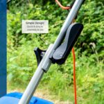 15” / 38cm 1600w Electric Lawnmower with Rear Roller with Mulching Feature 40 Litre Collection Bag and 5 Cutting Heights with 10m Power Cable - Image 8