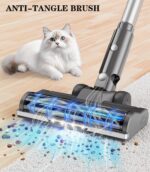 Cleaner Stick Vacuums – Powerful Lightweight Electric Brooms Upright Handheld Wireless Bagless Battery Rechargeable Cleaners Anti Hair Wrap for Pet Stair Carpet… - Image 7