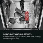 AEG FSS64907Z Fully integrated Dishwasher with AirDry Technology, ‎6000 Series, MaxiFlex Drawer, SatelliteClean, 14 Place Settings, QuickSelect Touchscreen, 550x596x818 mm - Image 3