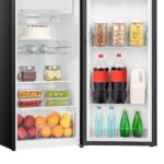 RR220D4BBE 52cm Freestanding Retro Fridge – 165-litre capacity with 4 star Ice box – Auto Defrost – Wine Rack – Black- E Rated, H128 x W51.9 x D51.3 - Image 8