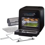 Breville Halo Rotisserie Air Fryer | Digital Extra Large Air Fryer Oven | 10 L | FryBake & Dehydrate | 2000 W | Energy Efficient | Black and Grey [VDF127] - Image 9