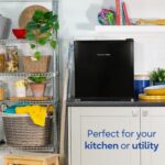 Mini Freezer 31 Litre Capacity Black - Image 5